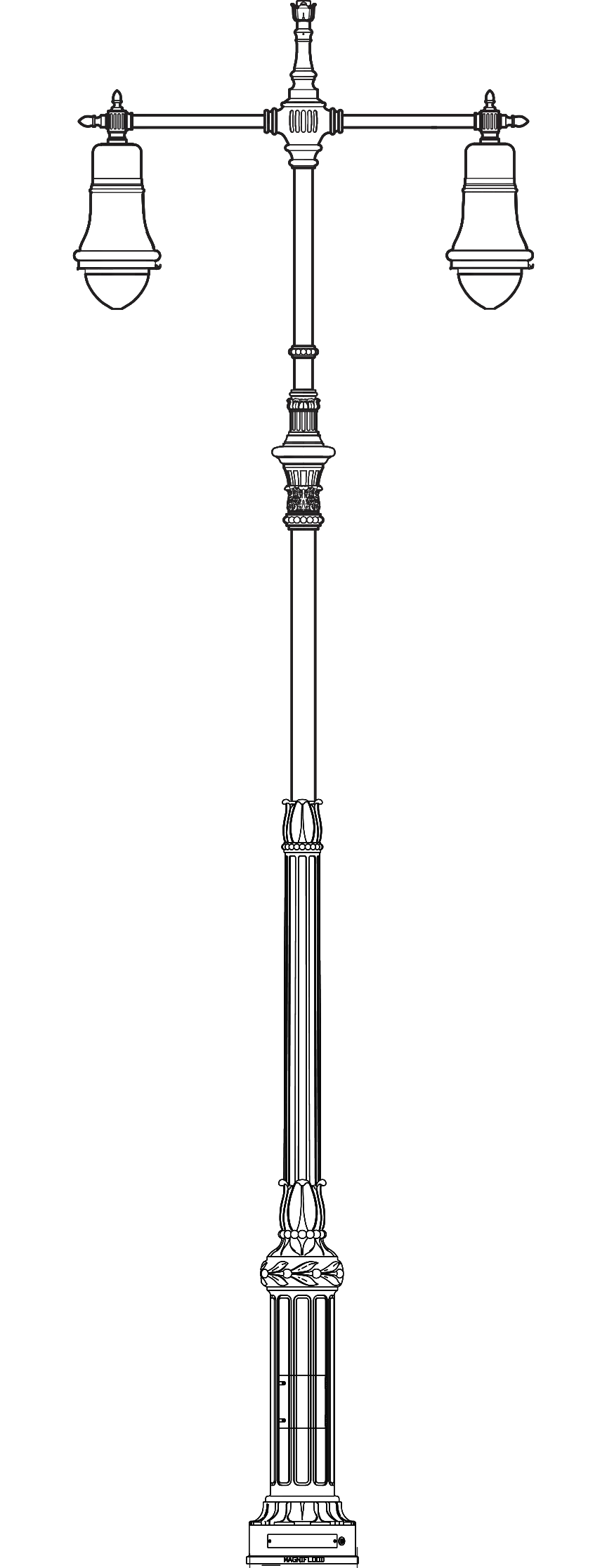 Lexington Ave Double Pole | LXA2