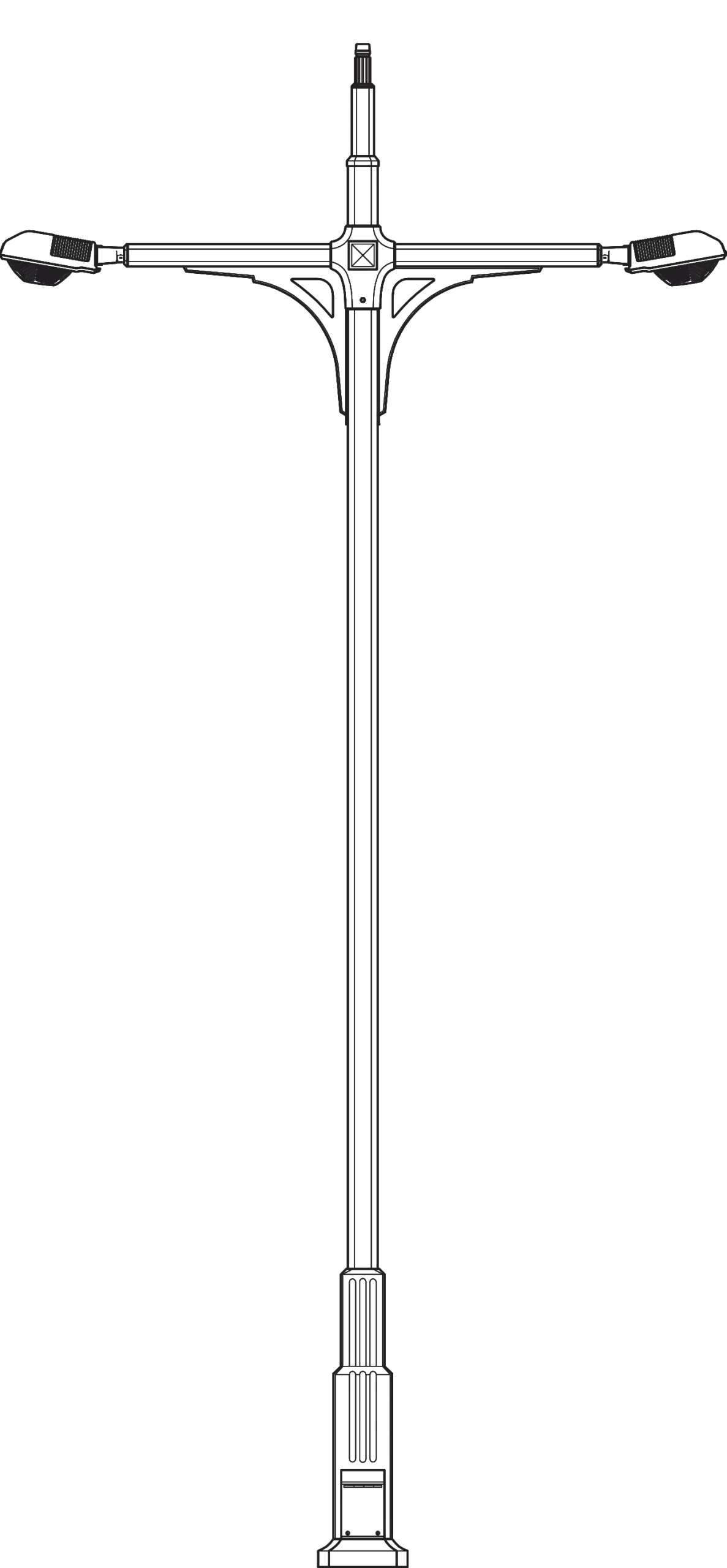 TBTA-T Twin Pole | TBTA-T2