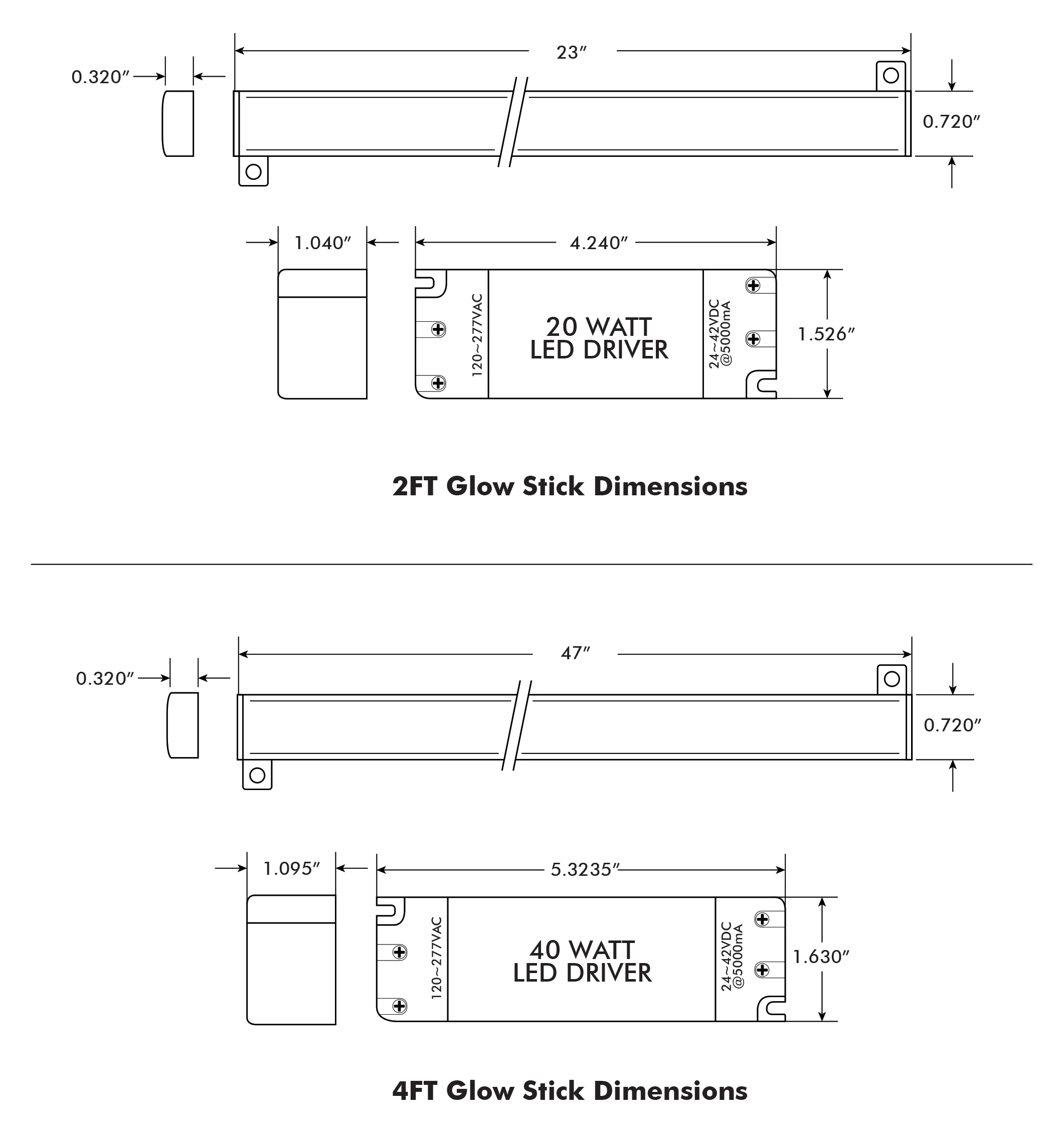 tunnel-light-dimensions